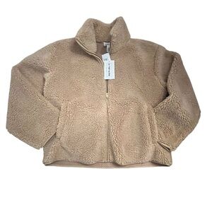 NWT- Women’s For the Republic Size Large Zip Up Jacket in Toffee.